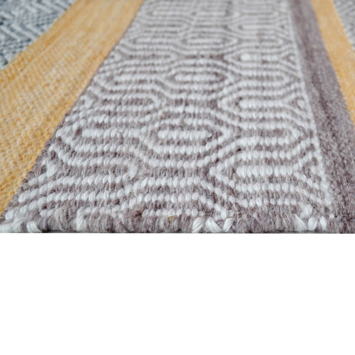 Radianta Handmade Woollen Rug - Navy (Available in 4 Sizes)