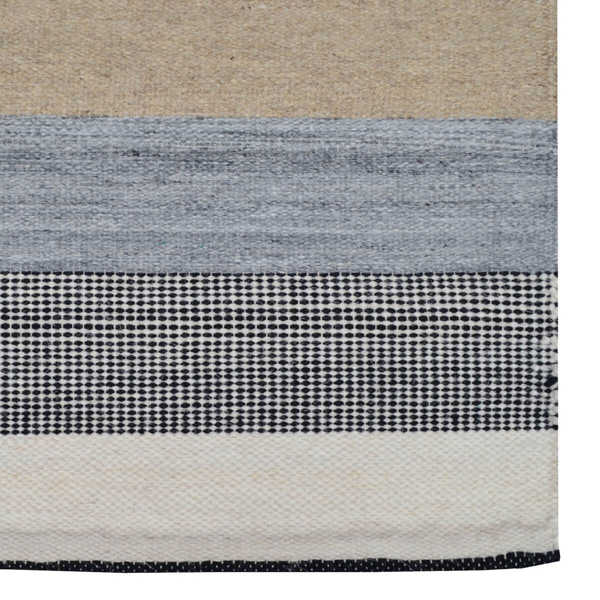 Radianta Handmade Woollen Rug - Brown (Available in 4 Sizes)
