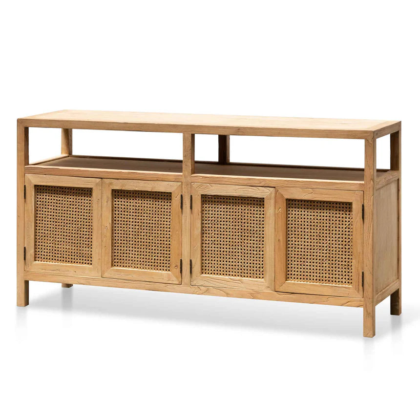 Rattan Door Sideboard Unit 160cms - Natural