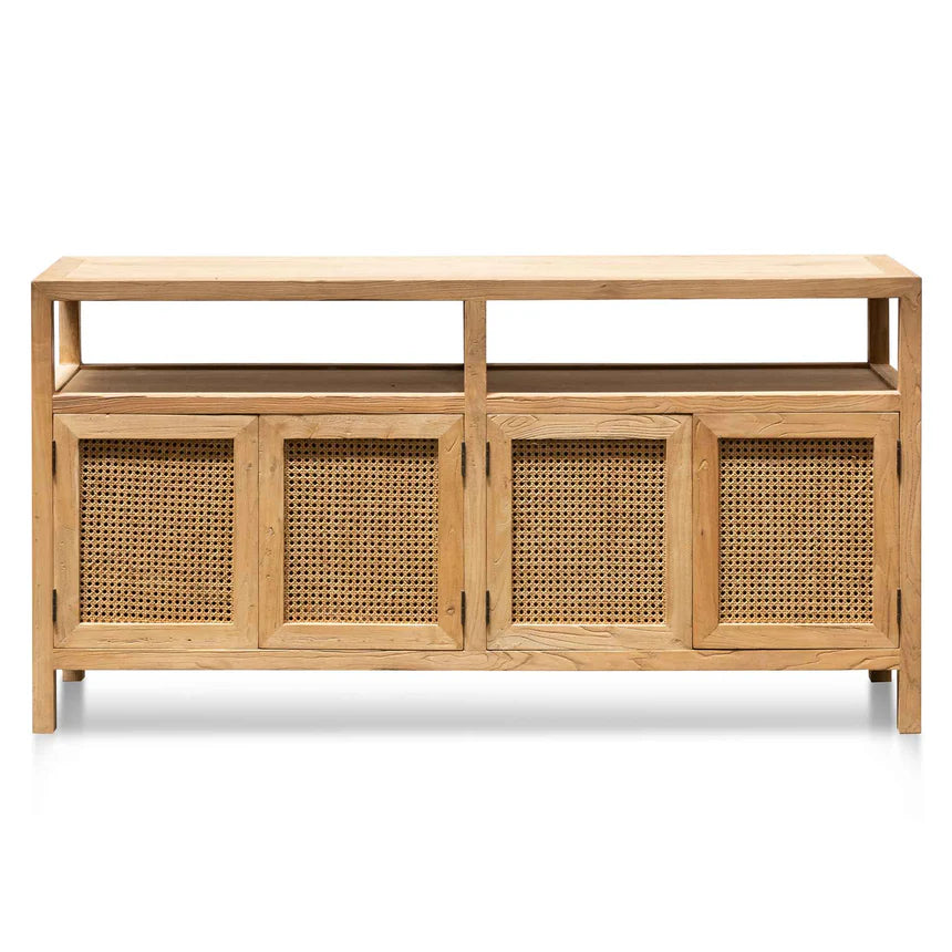 Rattan Door Sideboard Unit 160cms - Natural