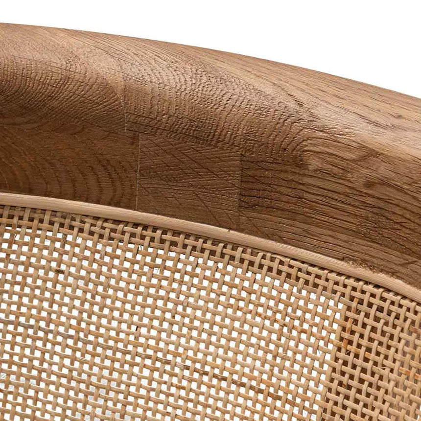 Rattan Wooden Dining Chair - Natural(Set of 2)