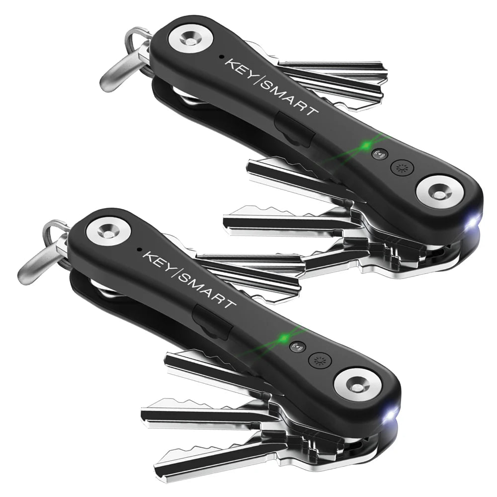 Rechargeable Compact Trackable Key Holder - Set of 2