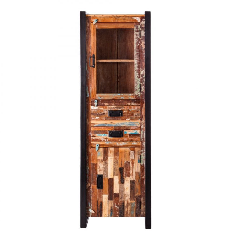 Reclaimed Shabby Storage Cabinet Tower