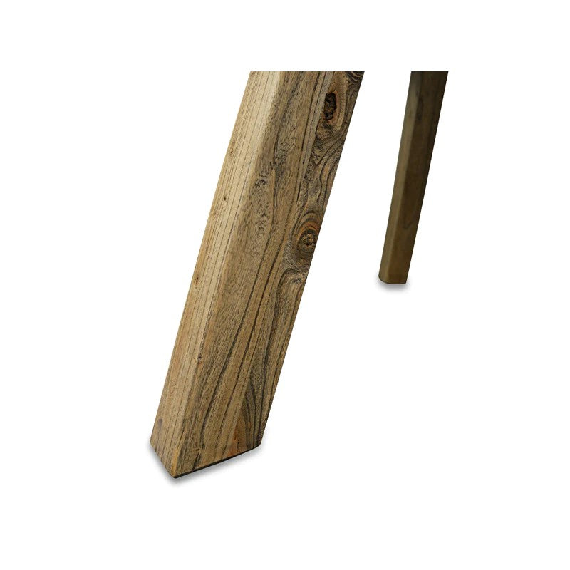 Reclaimed Wooden Dining Table 125cms