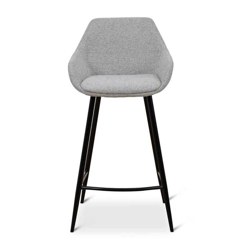 Refined Comfort Fabric Bar Stool - Spec Grey - (Set of 2)