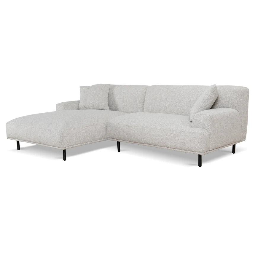 Refined Comfort Left Chaise Sofa - Clay Grey