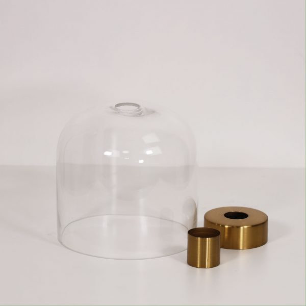 Refined Metal & Glass DIY Shade (Available in 2 Colors)