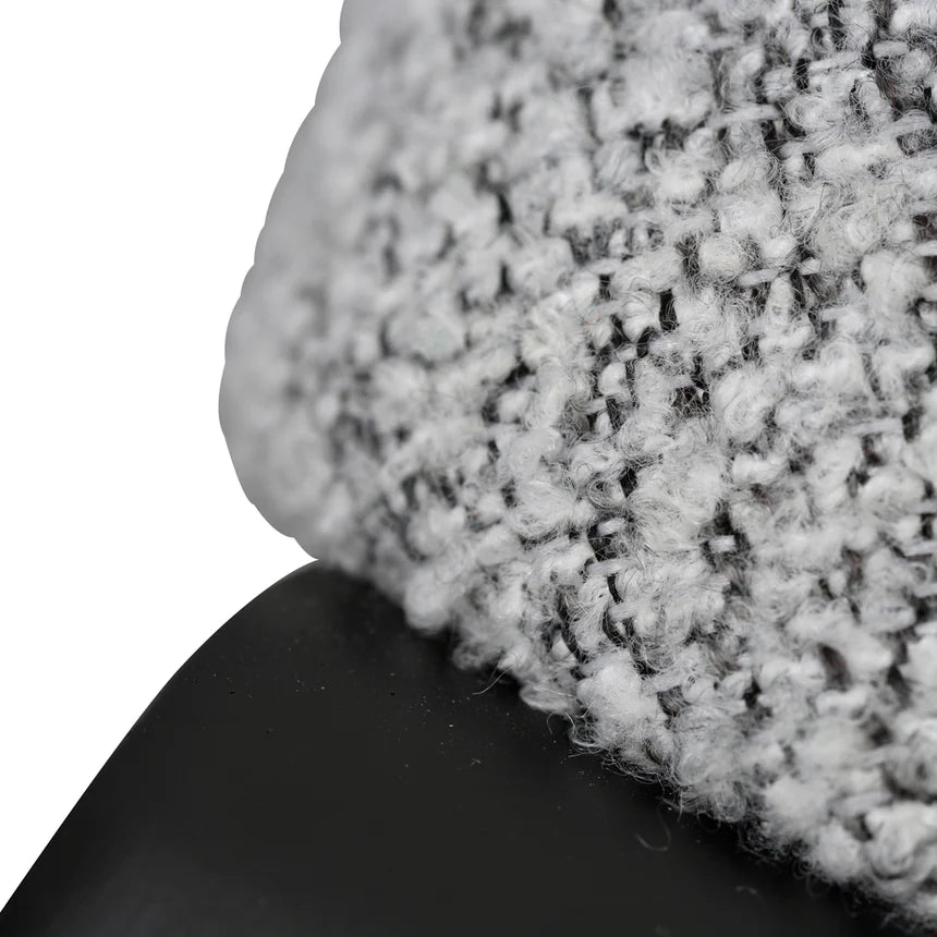 Refined Style Fleck Armchair - Light Grey