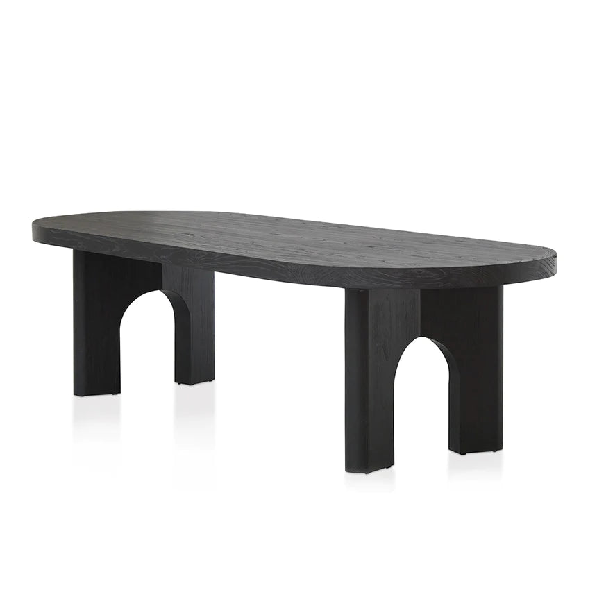 Relaxation Retreat Dining Table 280cms - Black