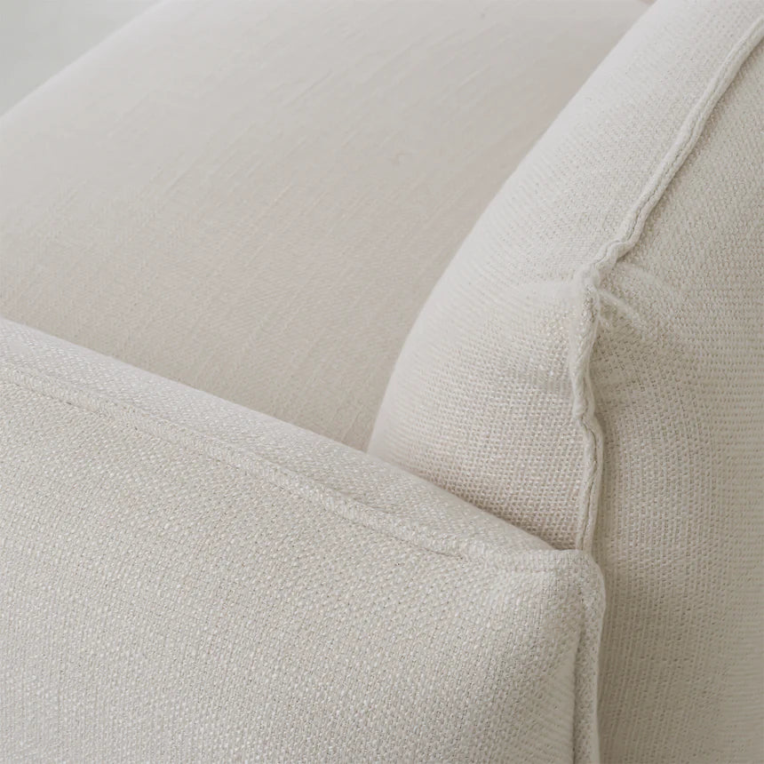 Relax in Style 3-Seater Left Chaise Sofa - Beige