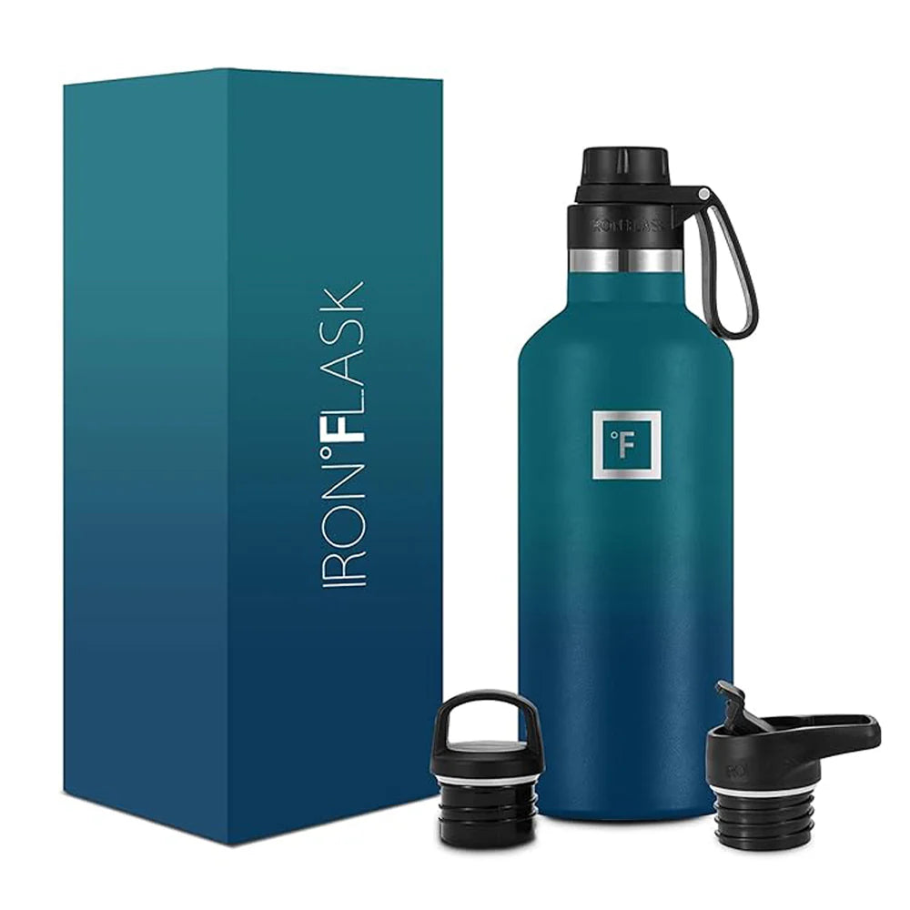 Reliable Iron Flask Kids Water Bottle 950ml - Blue