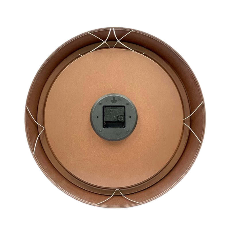 Retro Metal Style Large Wall Clock 46cms