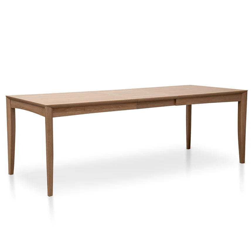 Retro Revival Feast Dining Table - Natural
