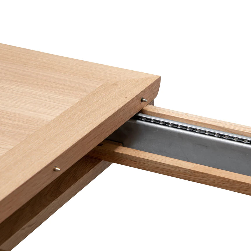 Retro Revival Feast Dining Table - Natural