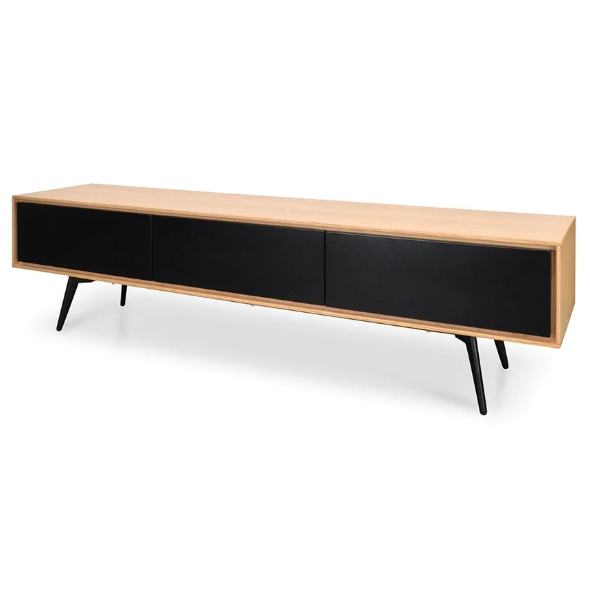 Retro Vision Viewing TV Unit 180cms - Natural