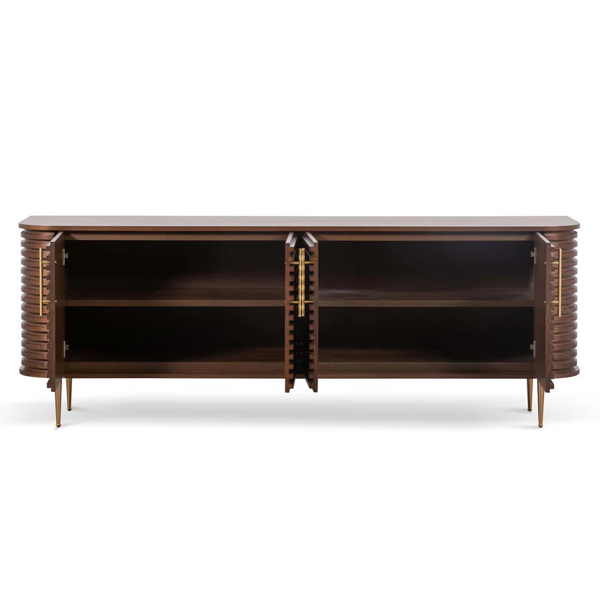 Rich Classic Buffet Unit 220cms - Walnut