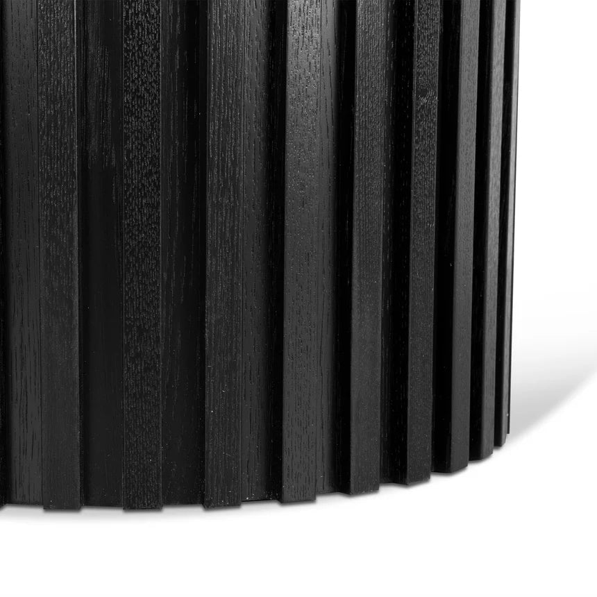 Rich Elegance Walnut Wooden Dining Table - Black - 250cms