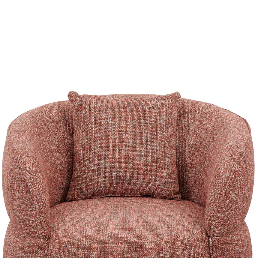 Rich Warmth Armchair - Moss Rust Orange