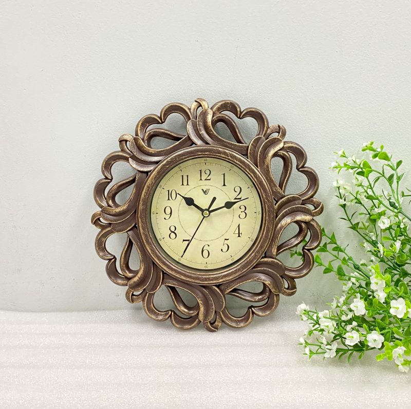 Ripple Effect Modern design wall clock 24.5cms (Available in 2 colors)