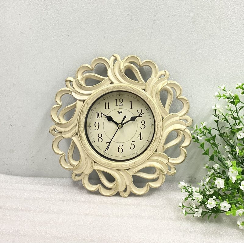 Ripple Effect Modern design wall clock 24.5cms (Available in 2 colors)