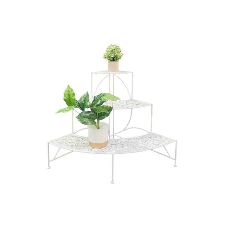 Riviera 3- Tier Round - fronted corner Potplant Stand