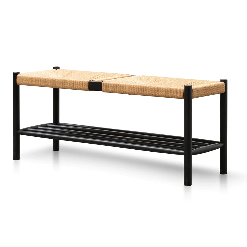 Rope Woven Dining Benches 110cms - Natural