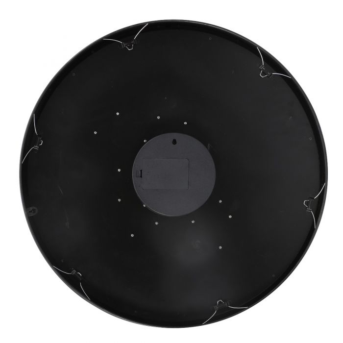 Round Atlas Hemisphere Exposed Gear Movement Wall Clock - 60cms