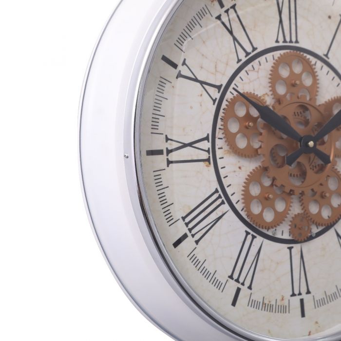 Round Domonique Gear Movement Wall Clock - 53cms