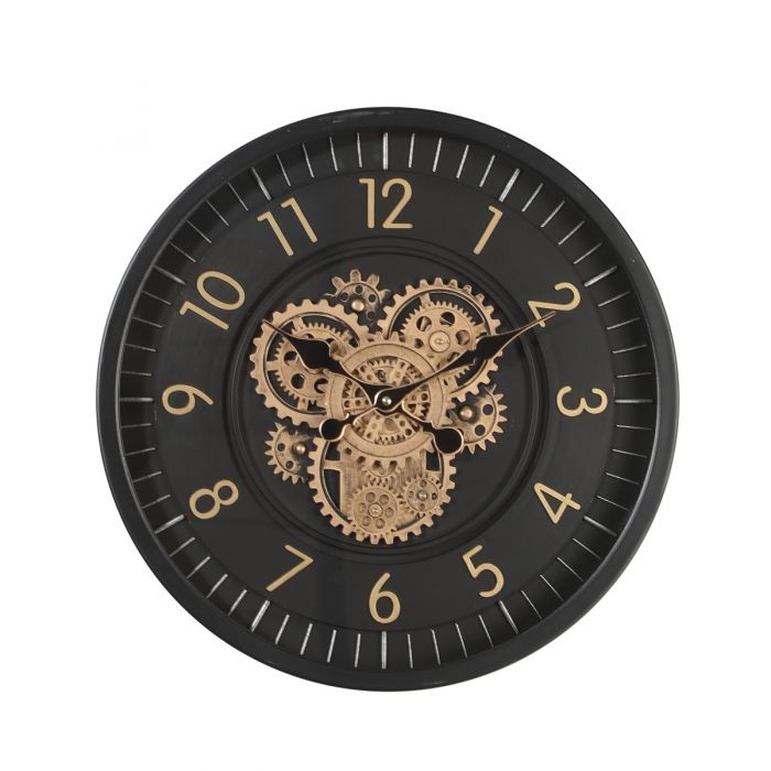 Round Dyson Gear Movement Wall Clock - 46cms