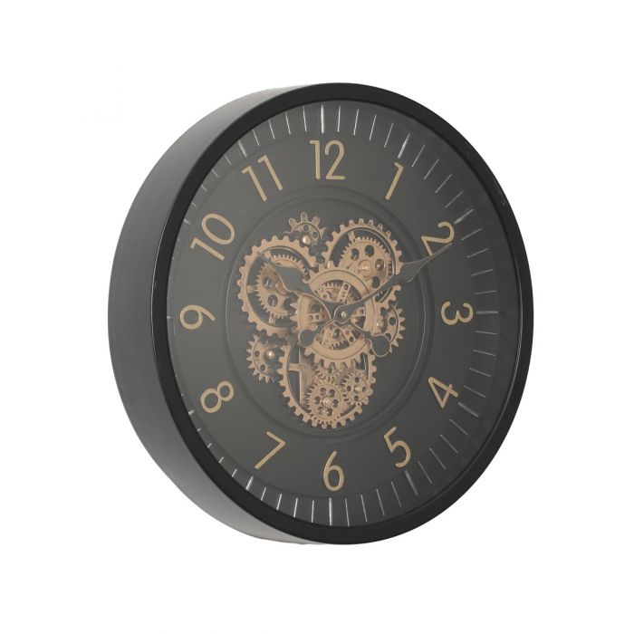 Round Dyson Gear Movement Wall Clock - 46cms
