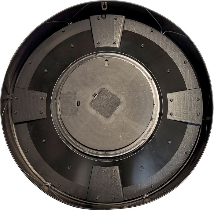 Round El Dorado Exposed Gear Movement Wall Clock - 80cms