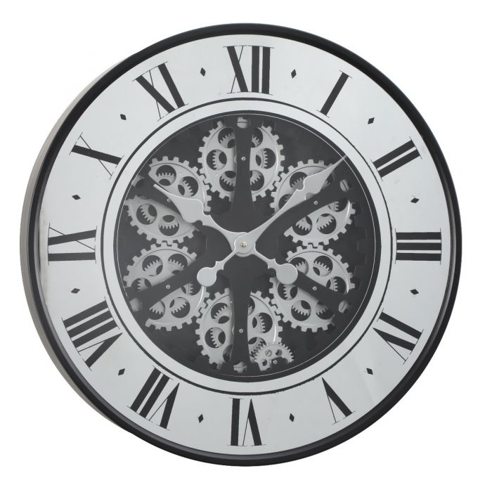 Round French Gear Movement Wall Clock - 60cms