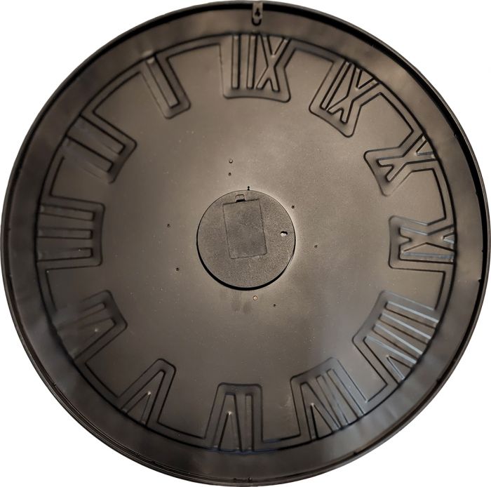 Round Hensley Exposed Gear Movement Wall Clock - 80cms