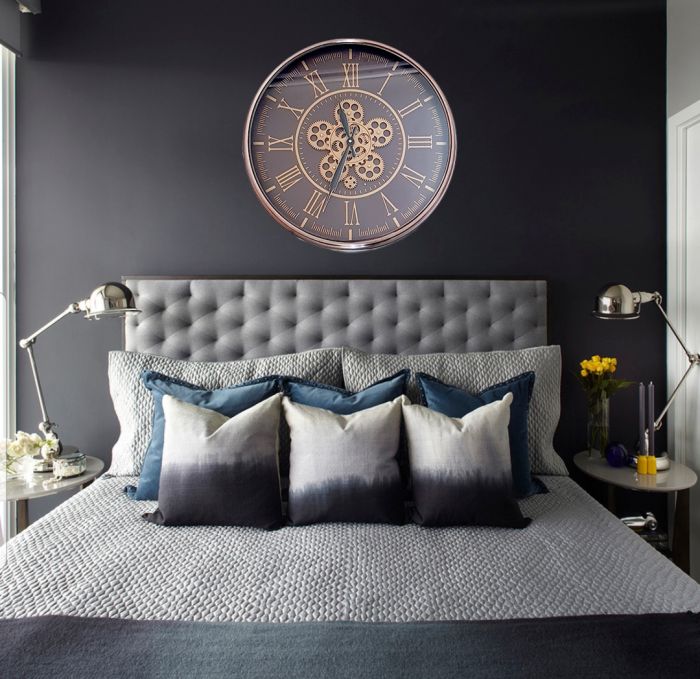 Round Hermes Gear Movement Wall Clock - 55cms