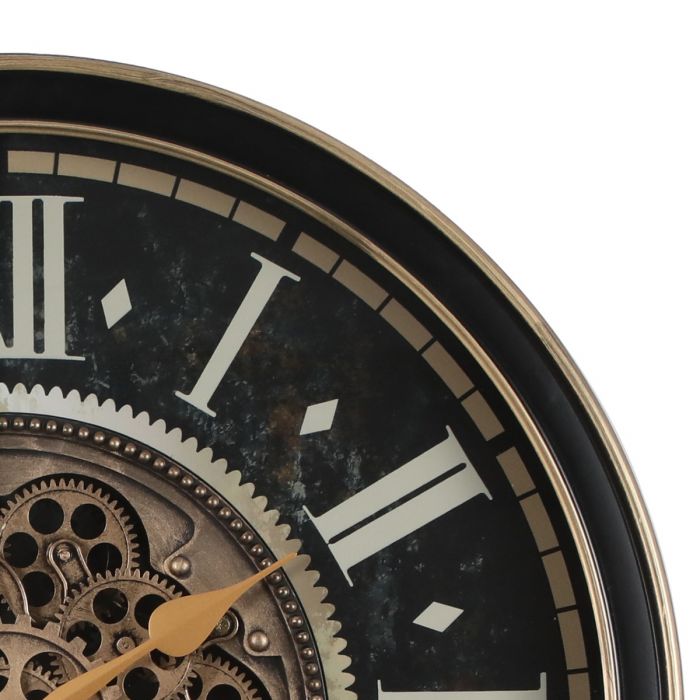 Round Duke Exposed Gear Movement Wall Clock - 65cms