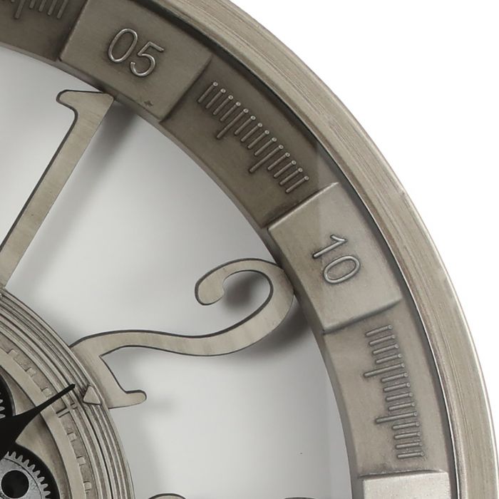 Round Maurice Exposed Gear Movement Wall Clock - 80cms