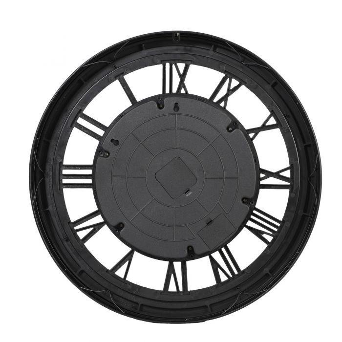 Round Valentino Exposed Gear Movement Wall Clock - 80cms