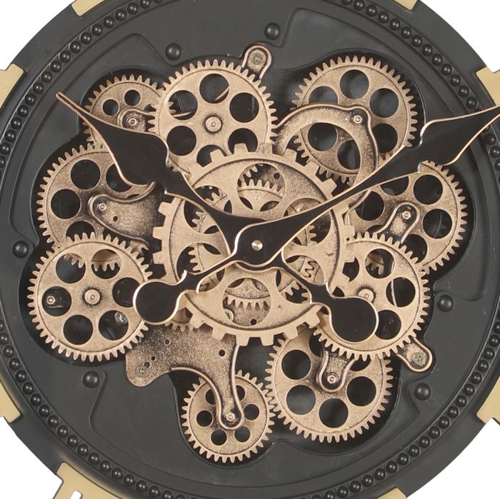 Round Valentino Gear Movement Wall Clock - 60cms