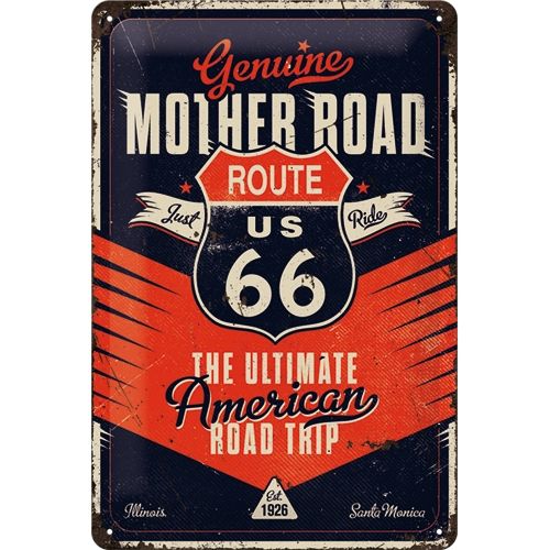 Route 66 Ultimate Road Trip - Sign Board 20 x 30cm