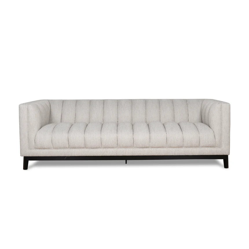 Royal Comfort 3-Seater Sofa - Light Grey