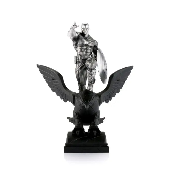 Royal Selangor Captain America Resolute Pewter Figurine