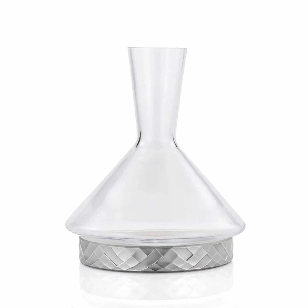 Royal Selangor Frost Decanter With Pewter Cooling Coaster