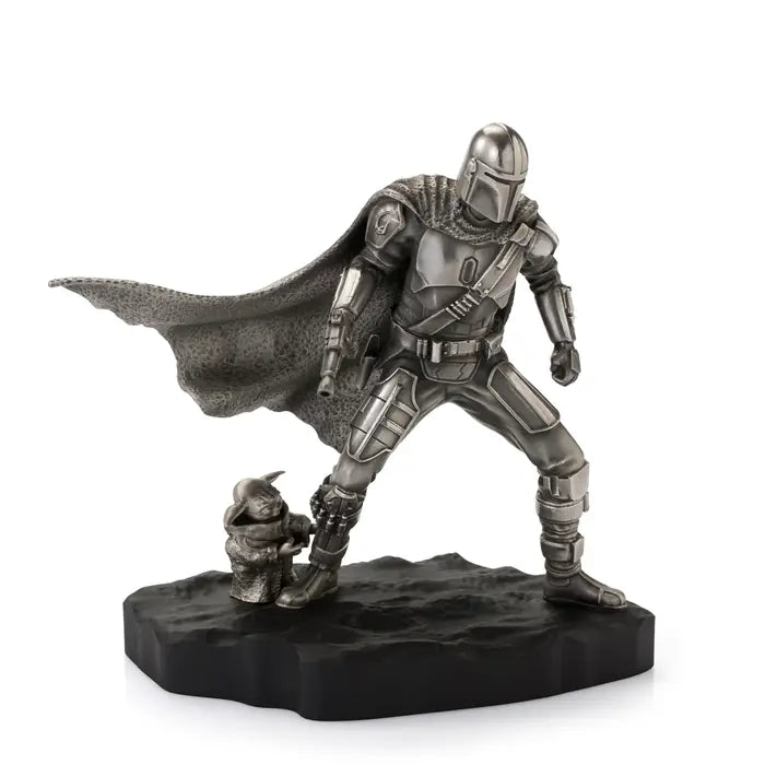Royal Selangor Gilt Mandalorian Pewter Figurine (Available in 2 Colors)