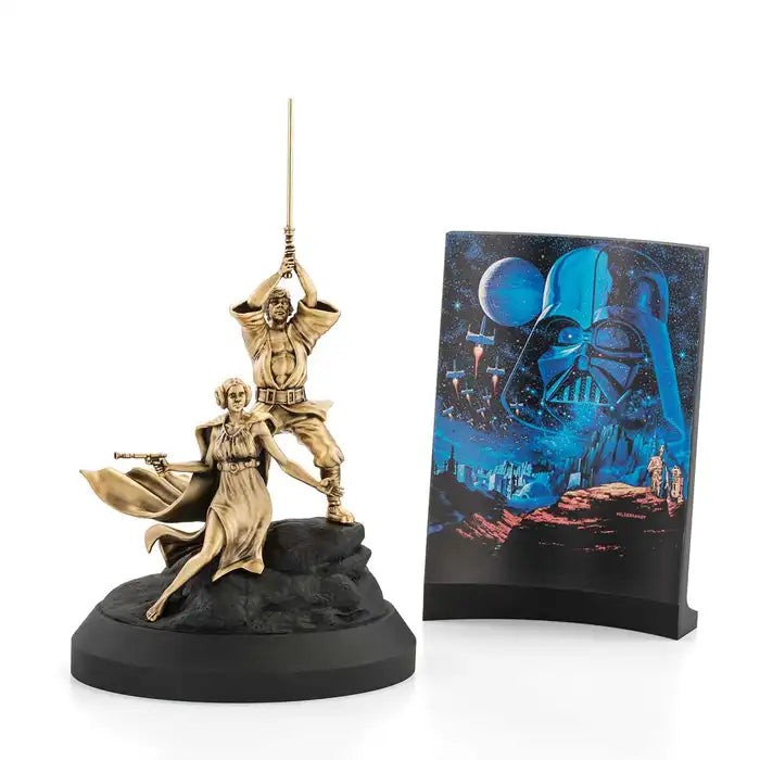 Royal Selangor Star Wars New Hope Pewter Diorama (Available in 2 Colors)