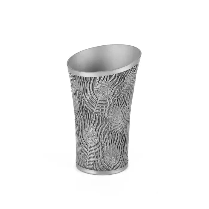 Royal Selangor Peacock Feather Splendour Pewter Vase