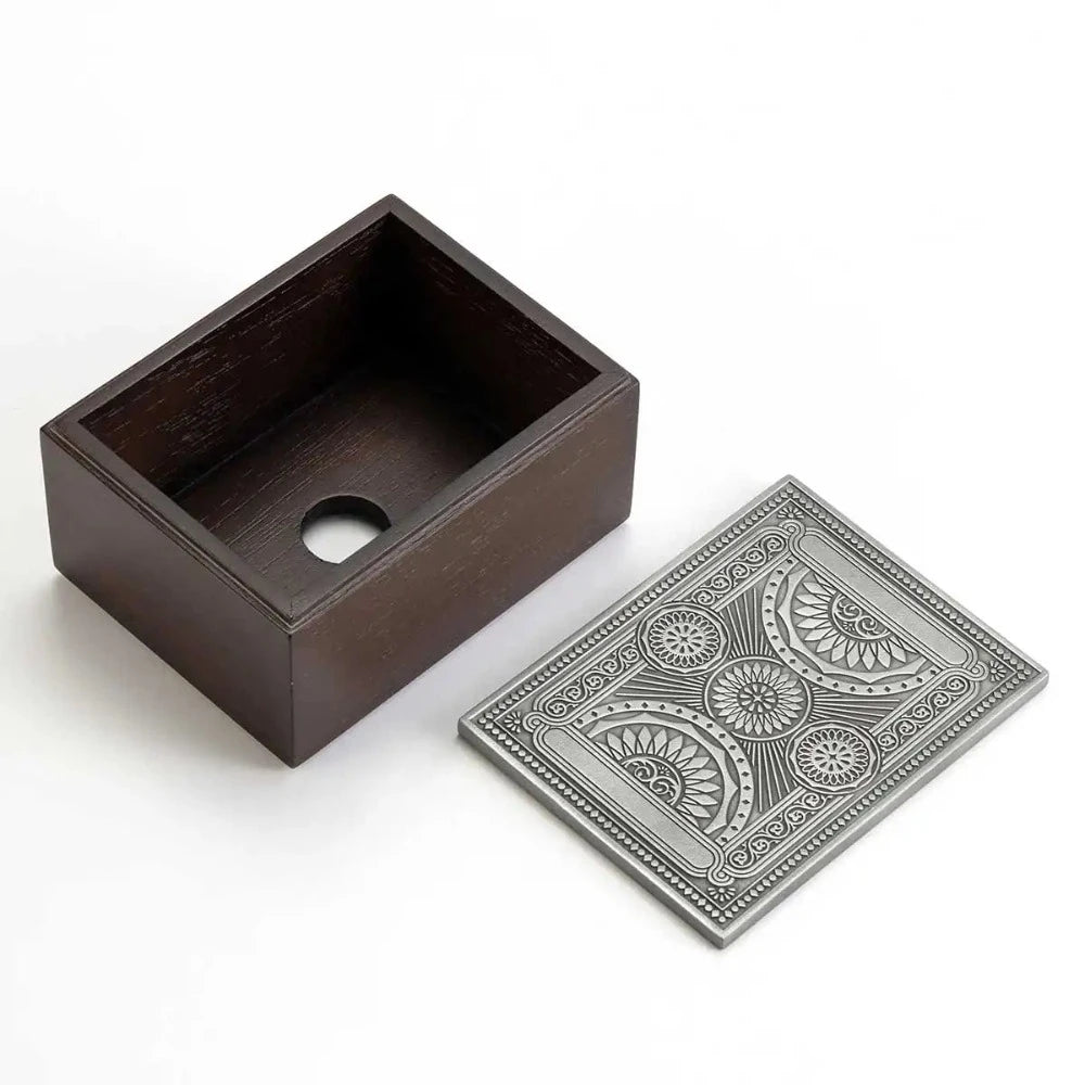 Royal Selangor Pewter Lid Playing Cards Caddy