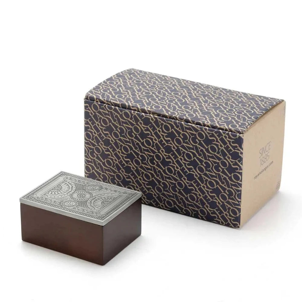 Royal Selangor Pewter Lid Playing Cards Caddy