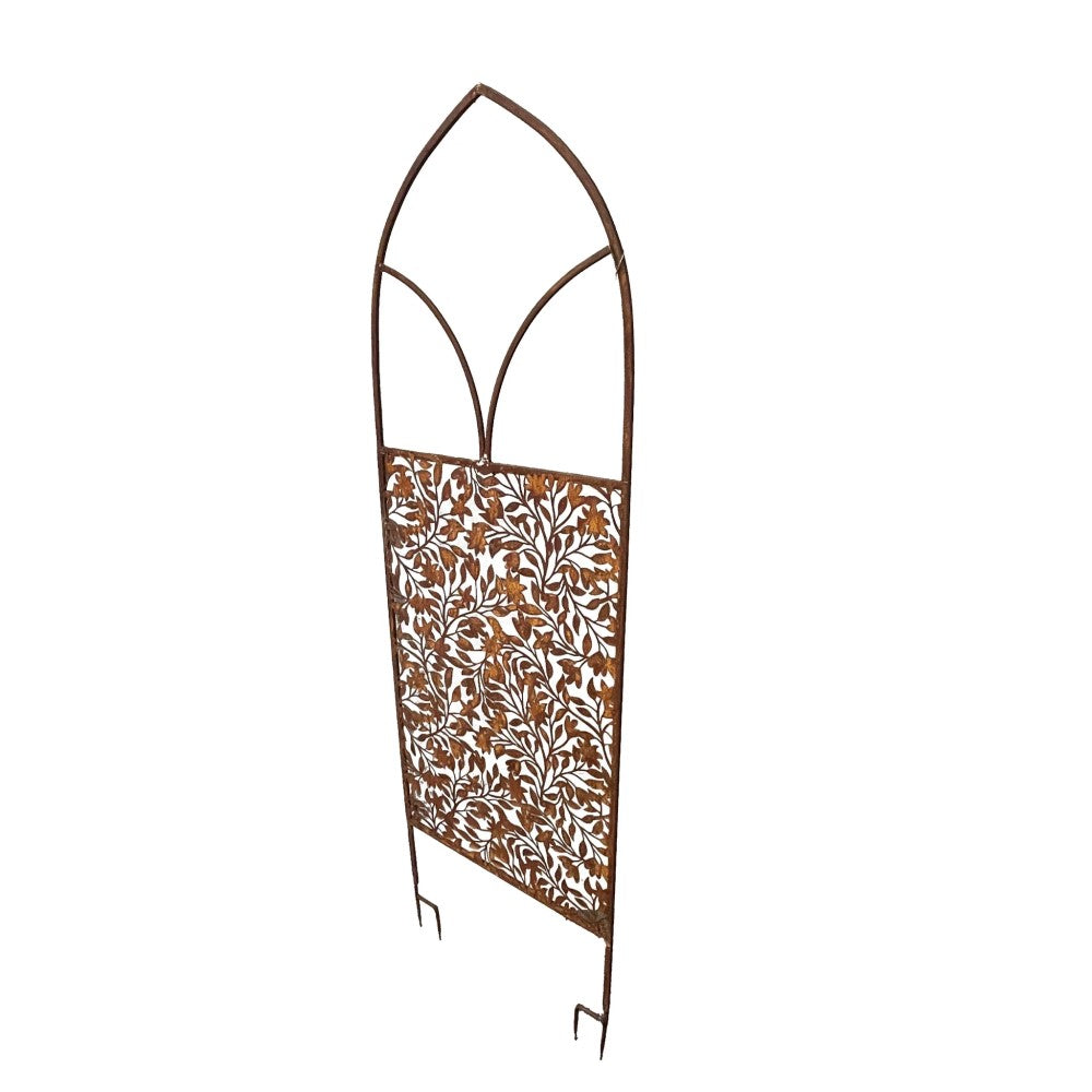 Rust Screen Removable Garden Stakes - 51.5x1.2x162cms