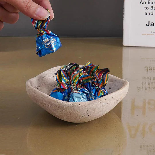 Rustic Luxury Marble Chocolate Bowl - 12.5cms