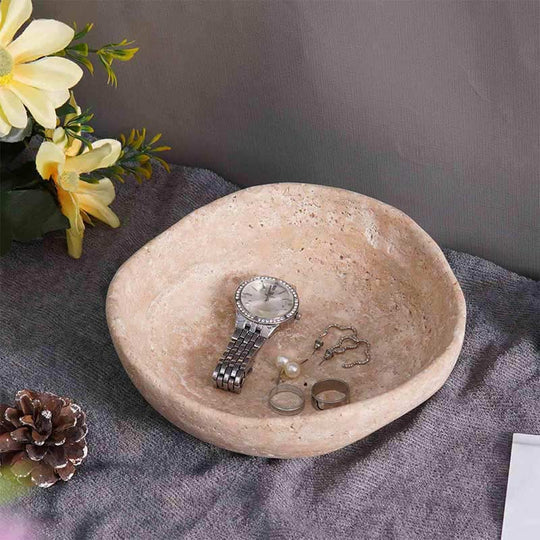 Rustic Luxury Marble Chocolate Bowl - 17.5cms